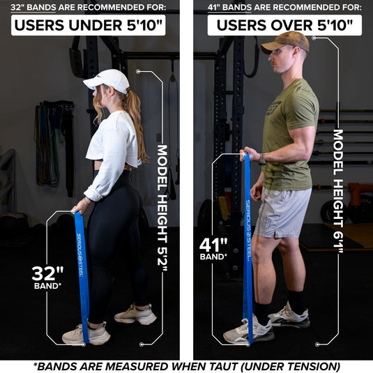 Serious Steel Fitness - 32" Resistance Bands