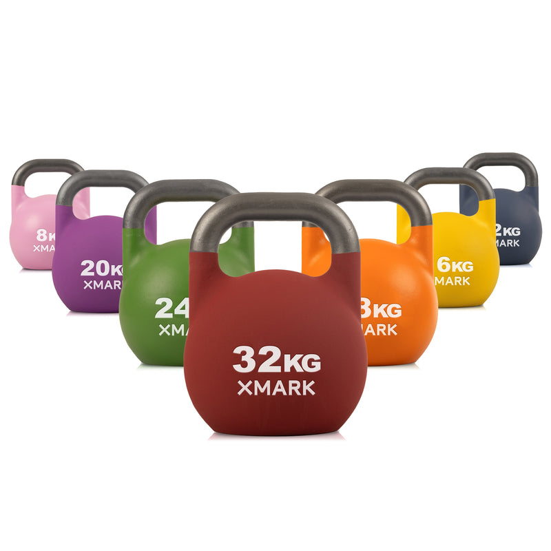Load image into Gallery viewer, XMARK - Competition Kettlebells (KG) Singles, 8 kg to 32 kg _ LEAVE DRAFT
