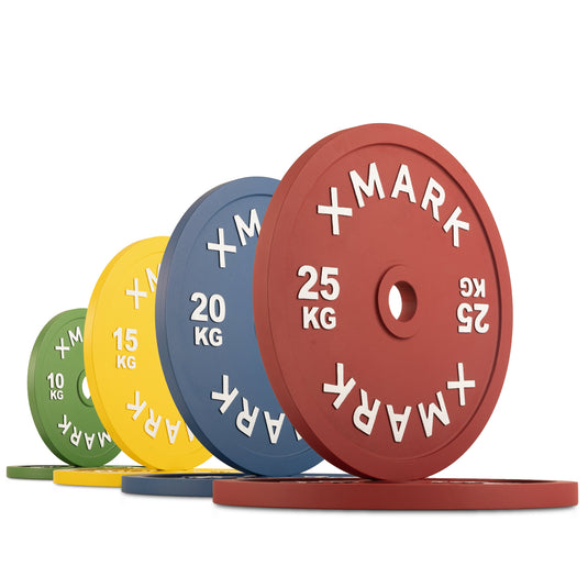 XMARK - Powerlifting Calibrated Steel Plates (kg)