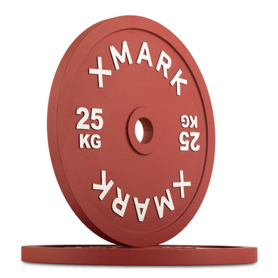 XMARK - Powerlifting Calibrated Steel Plates (kg)