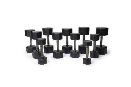 Rage Fitness - Octo Rubber Dumbbell (sold individually)