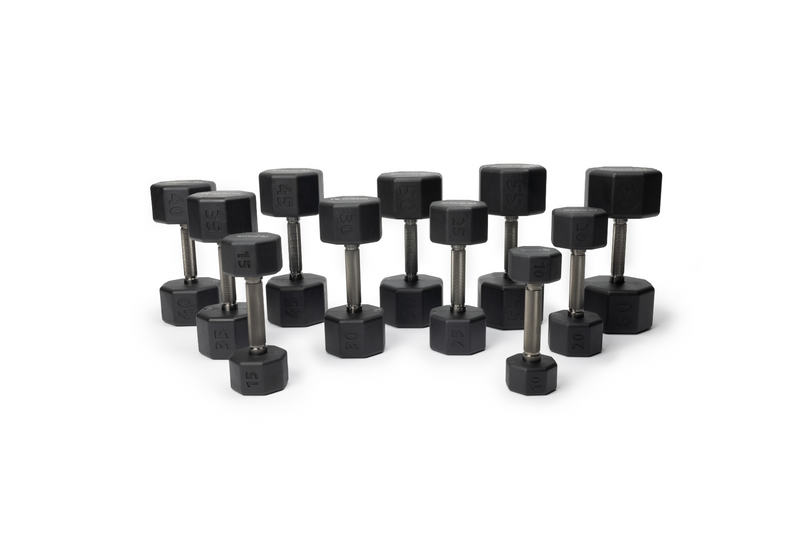 Load image into Gallery viewer, Octo Rubber Dumbbell (sold individually)
