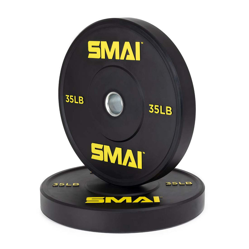 Load image into Gallery viewer, SMAI - Hd Bumper Plates Set - 340lb Mixed
