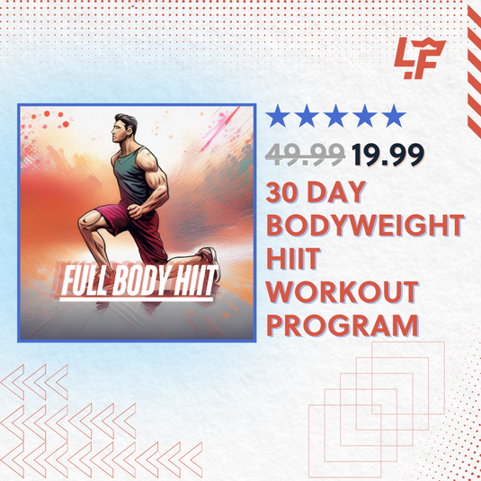 Shop Full Bodyweight HIIT Program for Intense Workouts at Living Fit Living.Fit