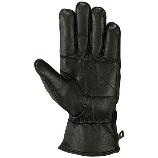 MRX - Mens Warm Winter Cold Weather Glove Leather Motorcycle Gloves Thermal Linning