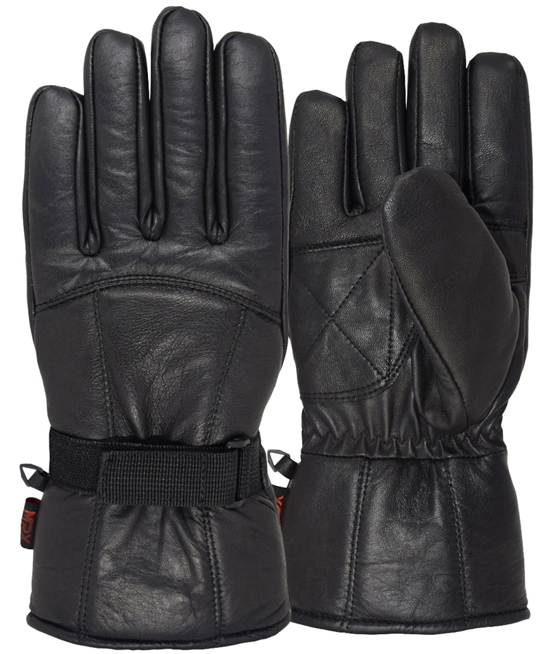 Load image into Gallery viewer, MRX - Mens Warm Winter Cold Weather Glove Leather Motorcycle Gloves Thermal Linning
