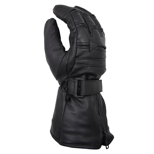 MRX - Mens Leather Gloves Winter Cold Weather Motorcycle Driving