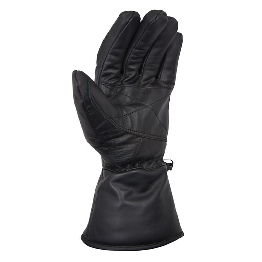 MRX - Mens Leather Gloves Winter Cold Weather Motorcycle Driving