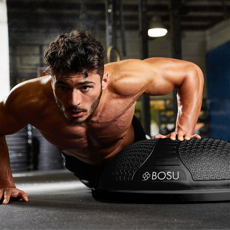 Load image into Gallery viewer, BOSU NexGen Home Fitness Exercise Gym Strength Flexibility Balance Trainer,Black
