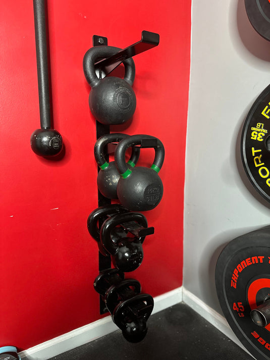 Exponent Edge - Wall Mounted Kettlebell Storage Rack