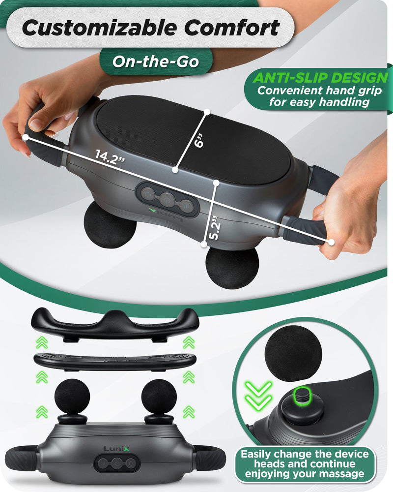 Load image into Gallery viewer, LX26 DEEP TISSUE 2-HEAD MASSAGER
