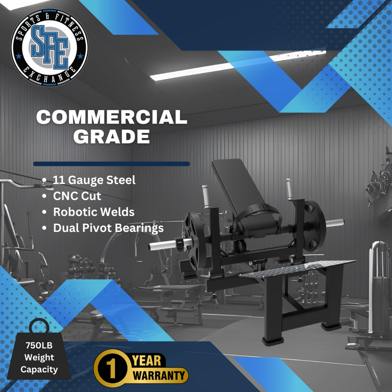 Load image into Gallery viewer, SFE Commercial Plate Loaded Hip Thrust Glute Machine (New)
