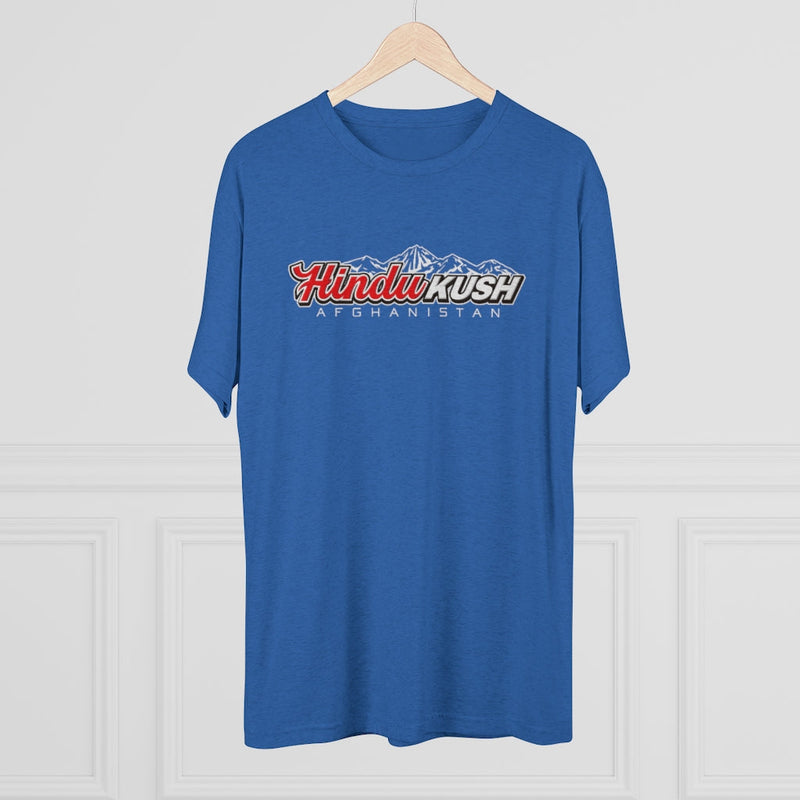 Load image into Gallery viewer, Ataclete - Royal Blue Hindu Kush Men&#39;s Tri-Blend Tee
