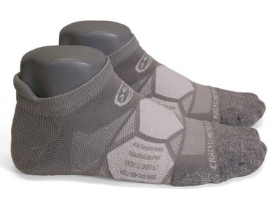 Crazy Compression - Cool Grey - Elite Running Socks