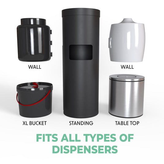 Wipex Co. - Natural Fitness Equipment Wipes 700ct Bulk Gym Refill Roll