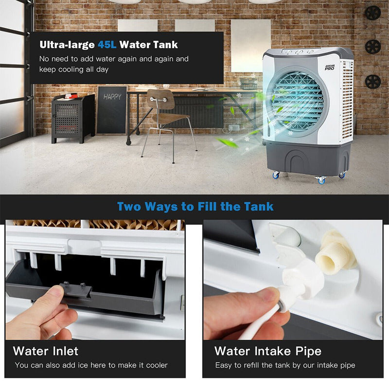 Load image into Gallery viewer, 4-In-1 Portable Indoor Outdoor Evaporative Air Cooling Fan, 9740 CFM (91025436)
