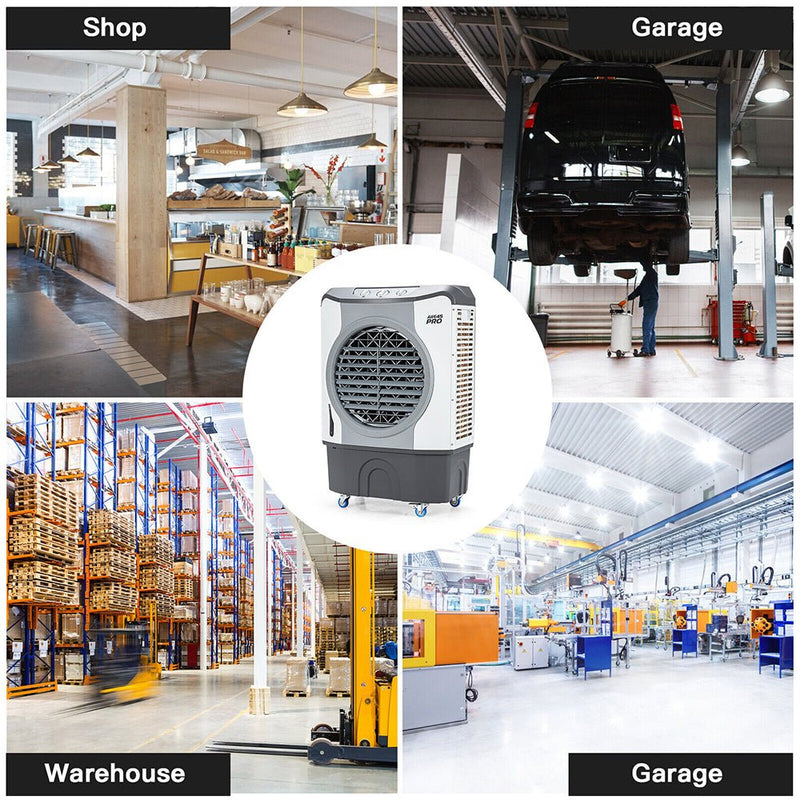 Load image into Gallery viewer, 4-In-1 Portable Indoor Outdoor Evaporative Air Cooling Fan, 9740 CFM (91025436)
