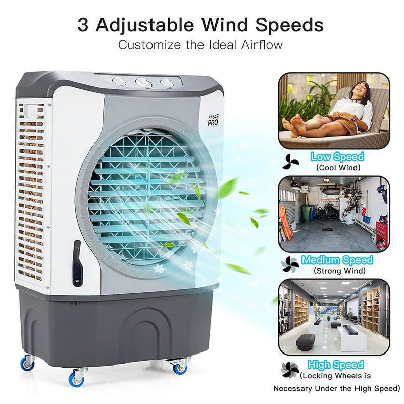 Load image into Gallery viewer, 4-In-1 Portable Indoor Outdoor Evaporative Air Cooling Fan, 9740 CFM (91025436)

