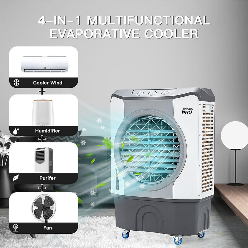 Load image into Gallery viewer, 4-In-1 Portable Indoor Outdoor Evaporative Air Cooling Fan, 9740 CFM (91025436)
