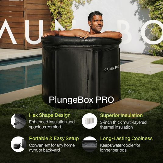 PlungeBox PRO: Enhanced Thermal Insulation Tub