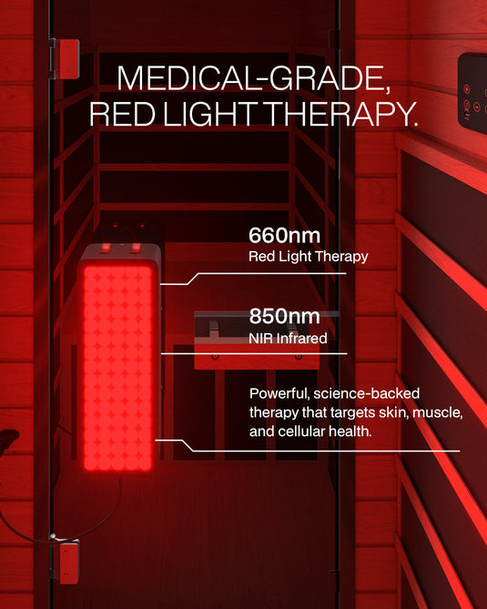 SAUNABOX - SaunaBox® Solara: Full Spectrum Infrared Sauna