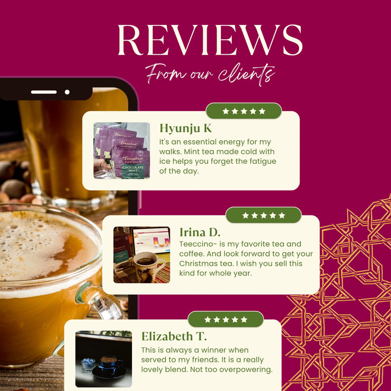 Load image into Gallery viewer, Teeccino - Chocolate Peppermint Roasted Herbal Tea
