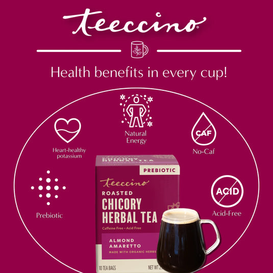 Teeccino - Almond Amaretto Roasted Herbal Tea