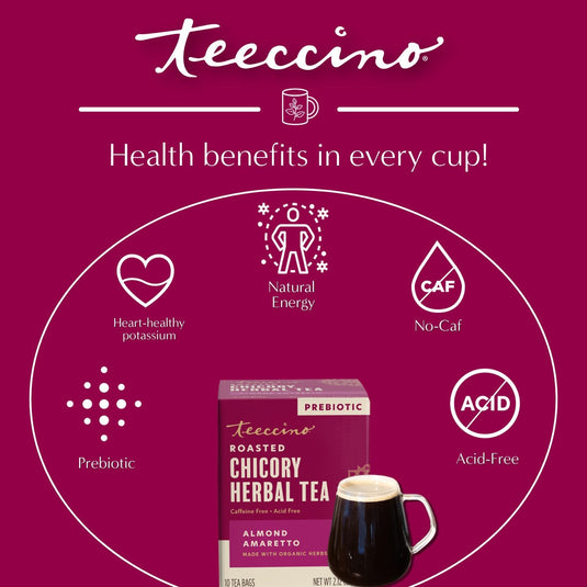 Teeccino - Almond Amaretto Roasted Herbal Tea