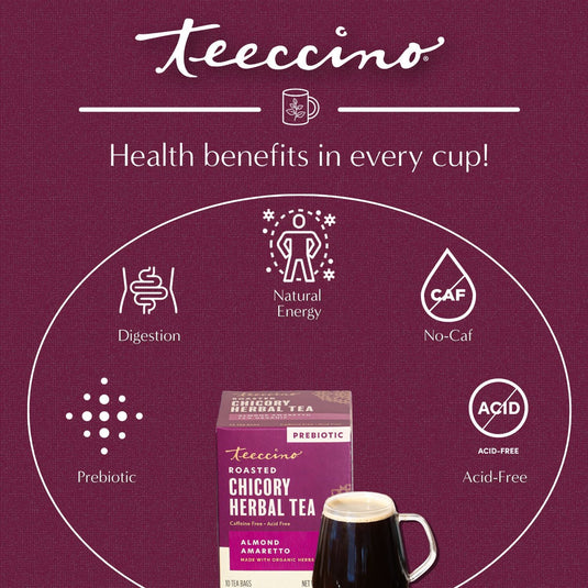 Teeccino - Almond Amaretto Roasted Herbal Tea