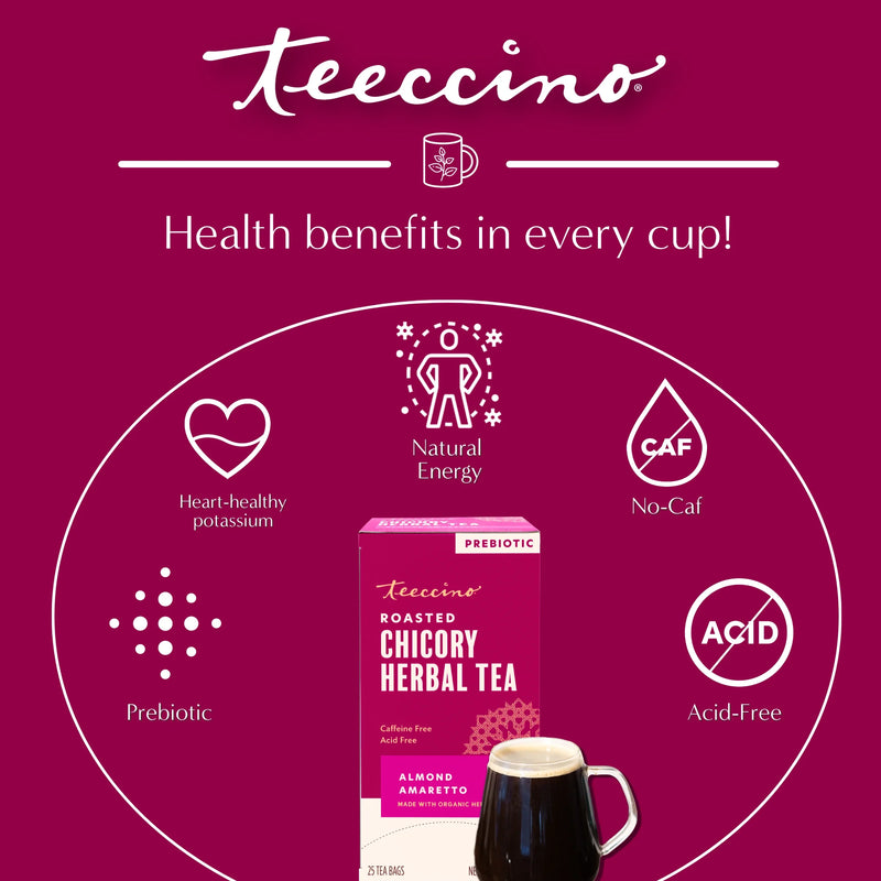 Load image into Gallery viewer, Teeccino - Almond Amaretto Roasted Herbal Tea

