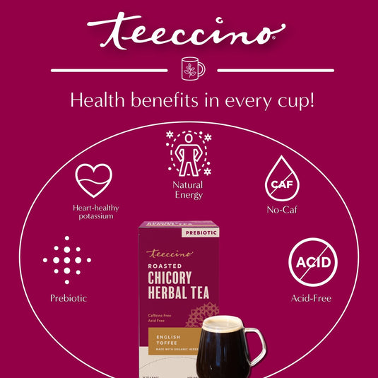 Teeccino - English Toffee Roasted Herbal Tea