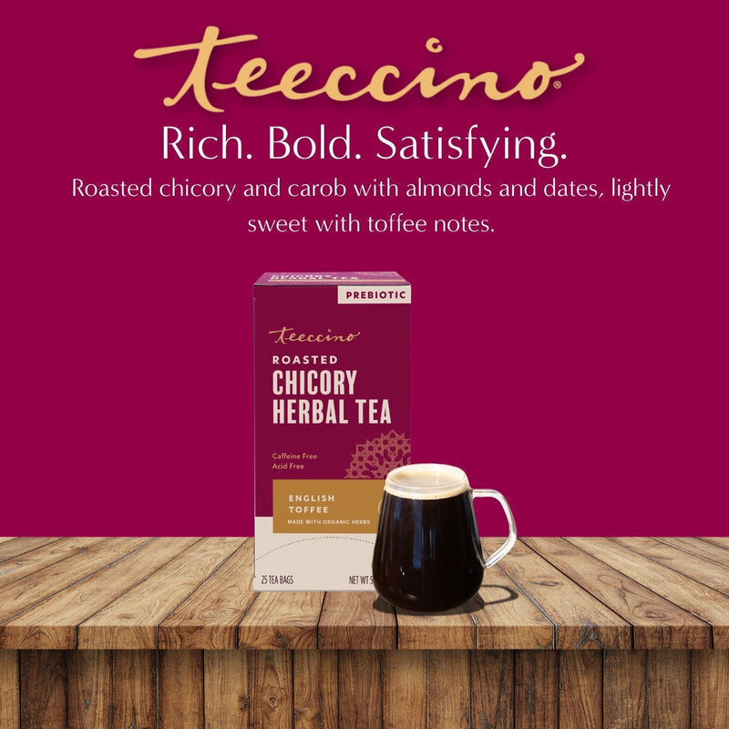 Load image into Gallery viewer, Teeccino - English Toffee Roasted Herbal Tea
