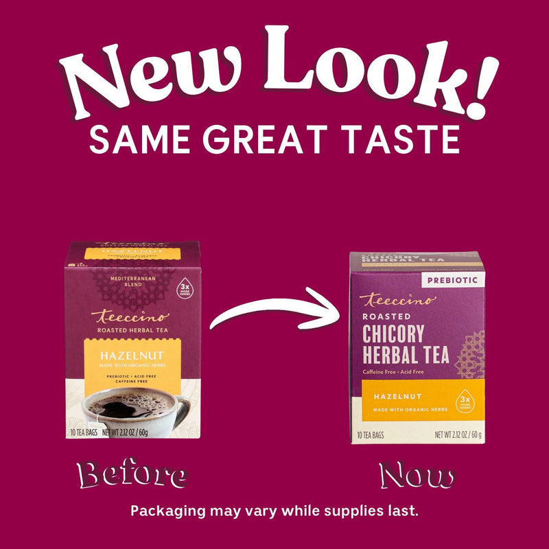Load image into Gallery viewer, Teeccino - Hazelnut Roasted Herbal Tea
