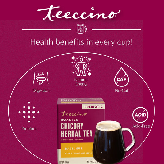 Teeccino - Hazelnut Roasted Herbal Tea