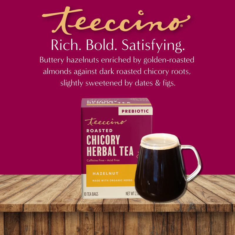 Load image into Gallery viewer, Teeccino - Hazelnut Roasted Herbal Tea
