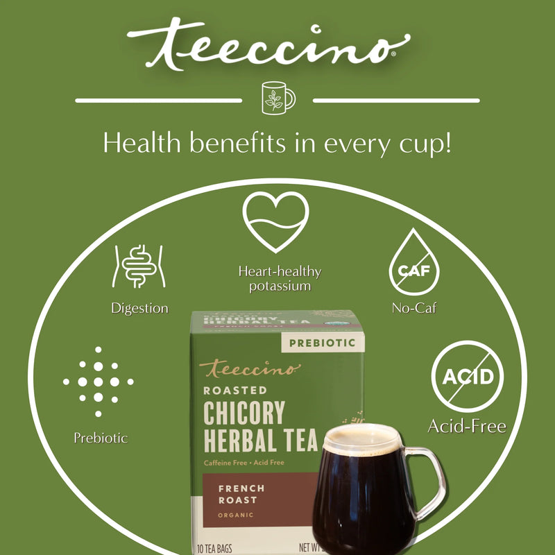 Load image into Gallery viewer, Teeccino - French Roast Roasted Herbal Tea
