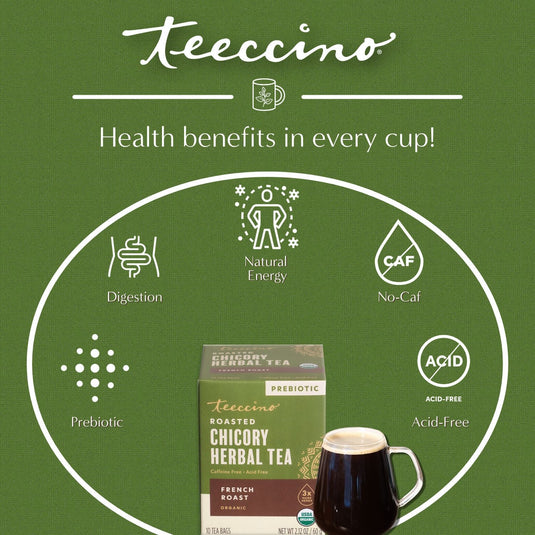 Teeccino - French Roast Roasted Herbal Tea