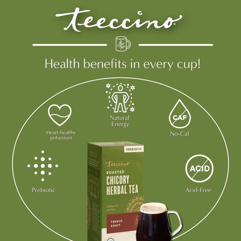 Load image into Gallery viewer, Teeccino - French Roast Roasted Herbal Tea
