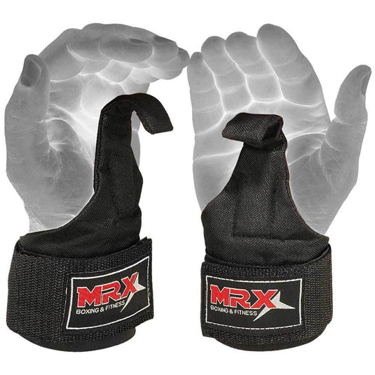 MRX - Weight Lifting Metal Hooks Gym Bodybuilding Workout Deadlift 3 Styles