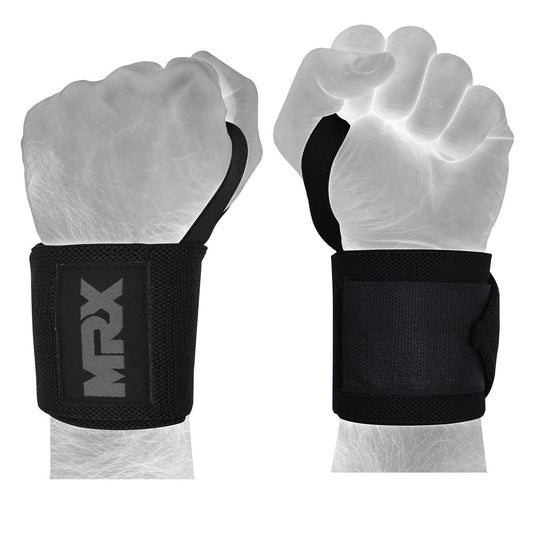 MRX - Weight Lifting Wrist Wraps Bodybuilding Gym Workout Training Unisex