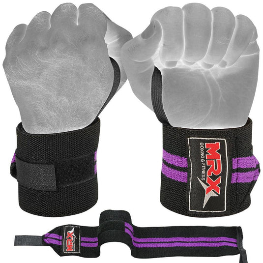 MRX - Weight Lifting Wrist Wraps Bodybuilding Gym Workout Training Unisex