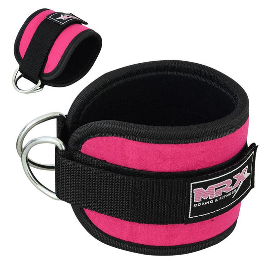 MRX - Weight Lifting Ankle Straps Gym Training Strap Men Women