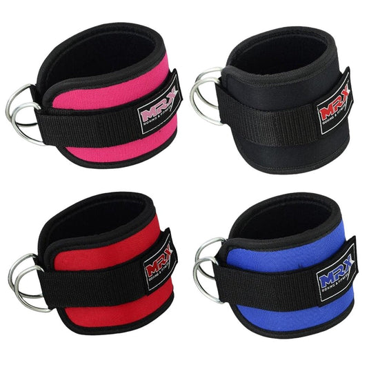 MRX - Weight Lifting Ankle Straps Gym Training Strap Men Women