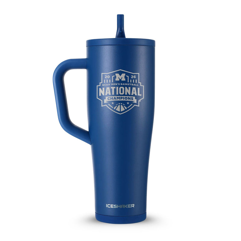 Load image into Gallery viewer, Ice Shaker - Michigan Wolverines 2026 NCAA Basketball Champions 40oz Legend
