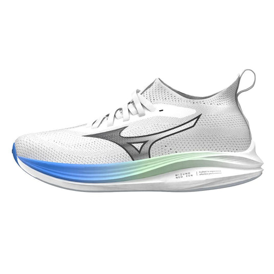 Men's Mizuno Neo Zen Running Shoe - White Frontier Blue
