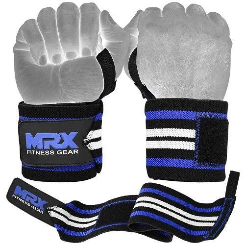 Load image into Gallery viewer, MRX - Power Weightlifting Wrist Wraps Premium Quality Bodybuilding Gym Workout Straps
