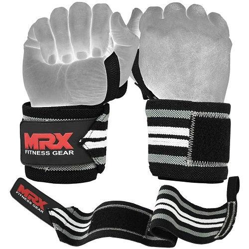Load image into Gallery viewer, MRX - Power Weightlifting Wrist Wraps Premium Quality Bodybuilding Gym Workout Straps
