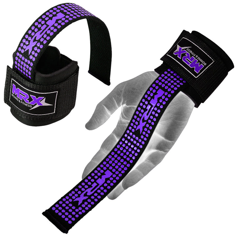 Load image into Gallery viewer, MRX - Weight Lifting Bar Straps With Wrist Wraps Heavy Duty Bodybuilding Workout Gym Strap
