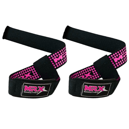 MRX - Power Weight Lifting Bar Straps Bodybuilding Crossfit Gym Workout Strap