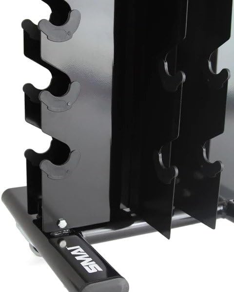 Load image into Gallery viewer, SMAI - Dumbbell Vertical Rack with Wheels - Dumbbell Rack
